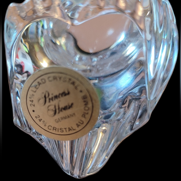 Princess House Crystal Clear Owl Figurine - Picture 2 of 5